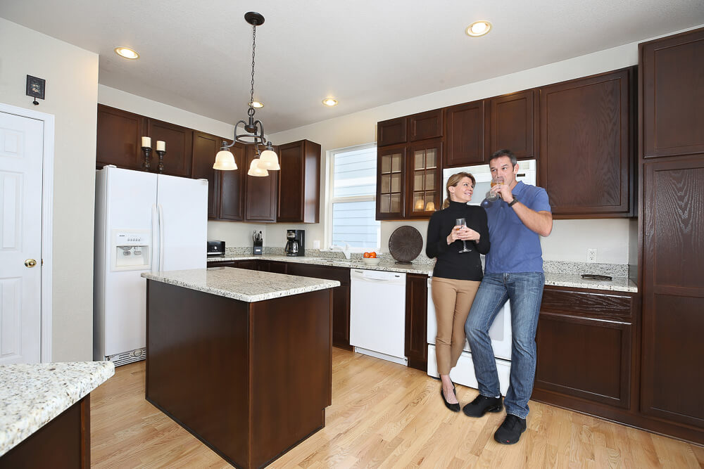 Nhance after picture of remodeled kitchen