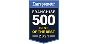 Entrepreneur Franchise 500 Best of the Best 2021