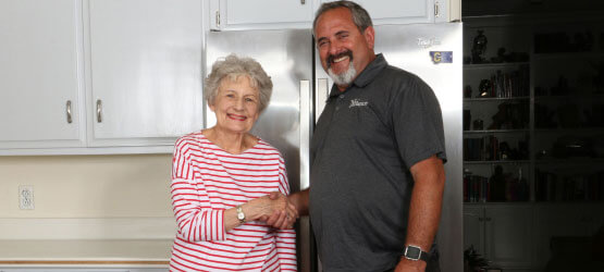 Dedicated home renovation franchise team meticulously transforming living spaces