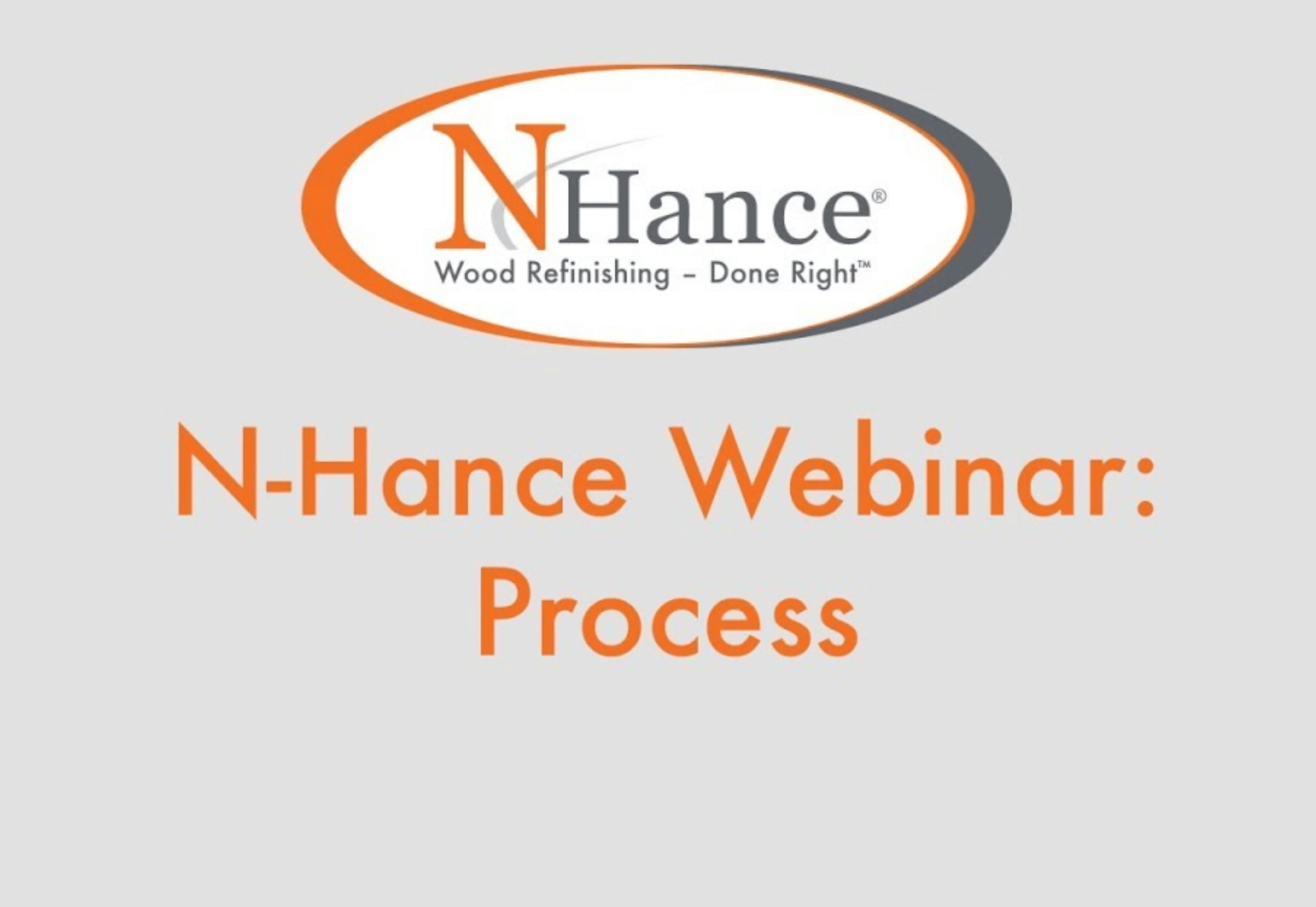 N-Hance webinar graphic process